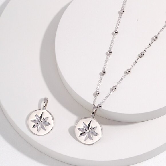 ✨ Artisan Original Sterling Silver Satellite Chain Necklace | Dainty Minimalist - Picture 5 of 12